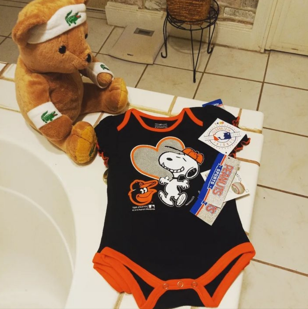 Baseball onesie